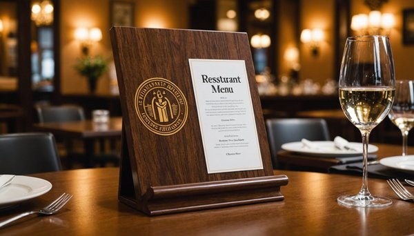 Le guide ultime pour choisir votre porte menu de restaurant